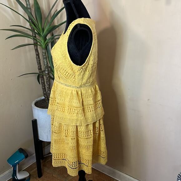 Boho Sunshine Mi Ami Crochet Dress in Vibrant Style - Picture 2 of 6
